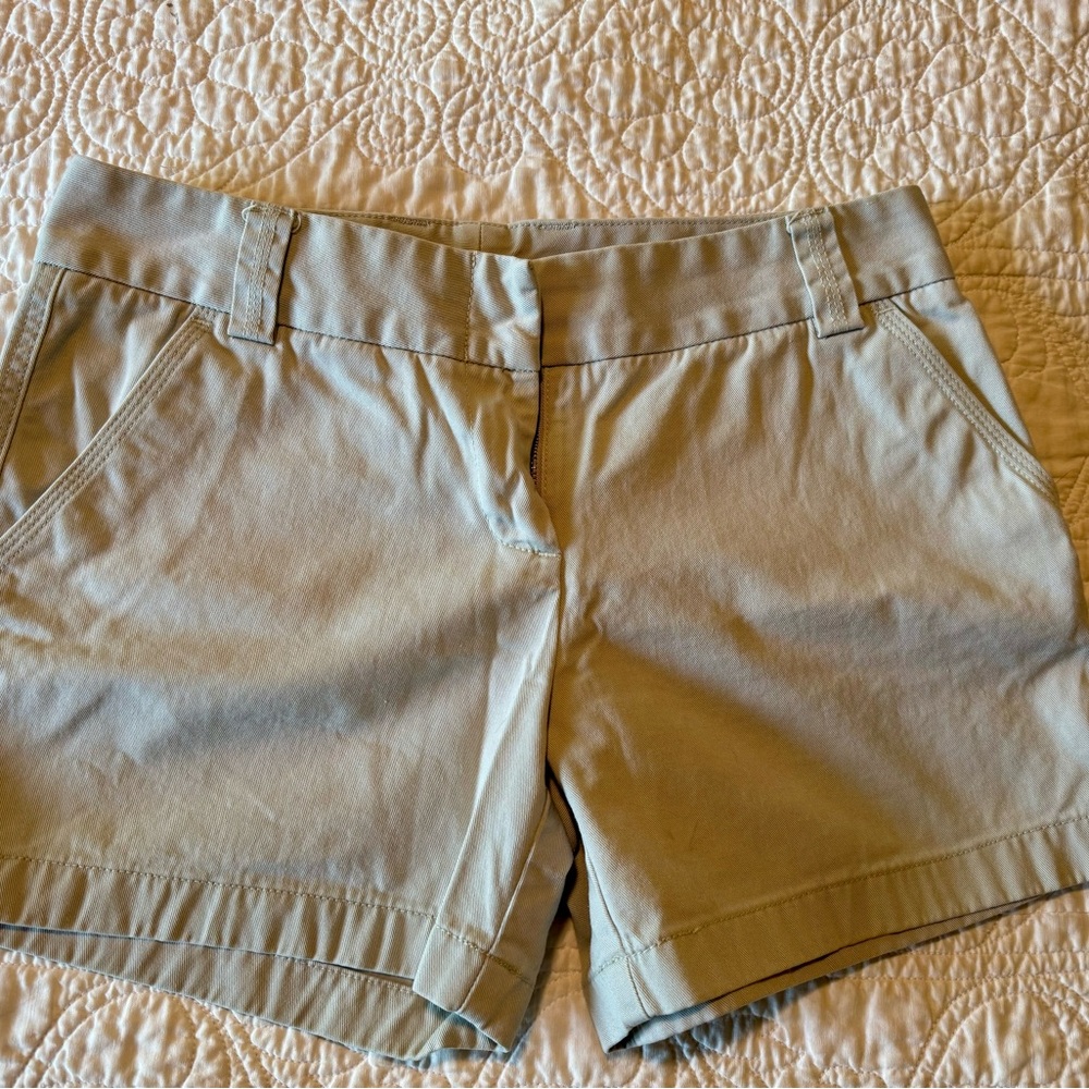 J. Crew Tan Bermuda Shorts Classic Cotton Blend